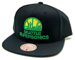 Seattle Supersonics Mitchell & Ness Hardwood Classic Snapback Hat