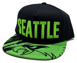 Seattle Top Level Blockbuster Snapback Hat