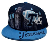 Tennessee Premium Downtown Snapback Hat