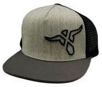 Wrangler Bull Head Mesh Snapback Hat