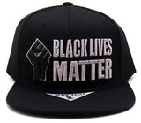 Black Pride Black Eagle BLM Fist Snapback Hat