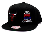 Chicago Bulls Mitchell & Ness NBA Finals Snapback Hat