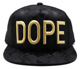 DOPE Black Eagle LUXE Camo Snapback Hat