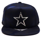 Dallas Black Eagle Star LUXE Camo Snapback Hat