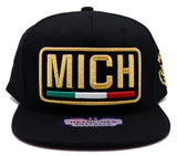 Michoacán Headlines MICH Crest Snapback Hat