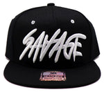 Savage Headlines Snapback Hat