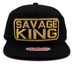 Savage King Headlines LUXE Snapback Hat