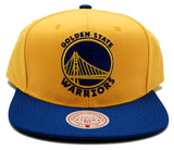 Golden State Mitchell & Ness 2 Tone Snapback Hat