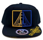 Golden State Top Level Boxed Bridge Snapback Hat