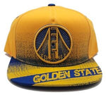 Golden State Top Level Flash Bridge Snapback Hat