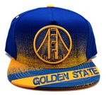 Golden State Top Level Flash Bridge Snapback Hat