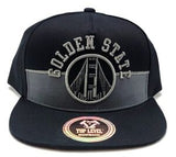 Golden State Top Level Split Snapback Hat