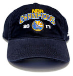 Golden State Warriors Adidas 2017 NBA Champions Slouch Strapback Hat