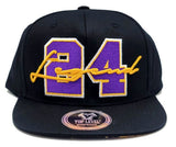 Los Angeles Top Level Legend 24 Stacked Script Snapback Hat