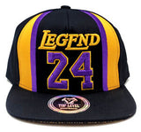 Los Angeles Top Level Legend 24 Stacked Wordmark Snapback Hat