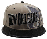New Orleans Premium Snake Strapback Hat