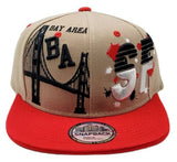 San Francisco Premium Splash Snapback Hat
