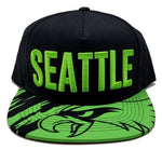 Seattle Top Level Blockbuster Snapback Hat