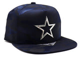 Dallas Black Eagle Star LUXE Camo Snapback Hat