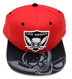 Las Vegas Top Level Cross Swords Snapback Hat