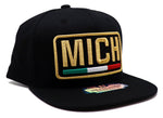 Michoacán Headlines MICH Crest Snapback Hat