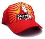 Native Pride Black Eagle Chief Burst Strapback Hat