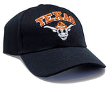 Texas Black Eagle Youth Longhorn Adjustable Hat