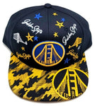 Golden State Top Level Celebration Bridge Snapback Hat