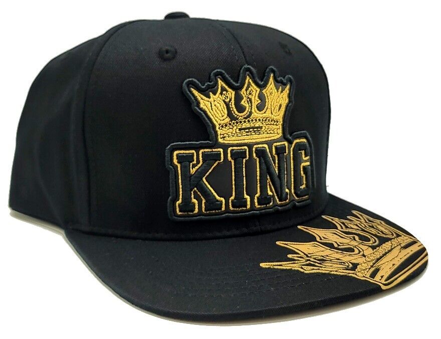 King Cap Crowned King Top Level Stacked Royalty Snapback Hat – The Hat Store USA