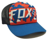 Fox Racing Red White and True Mesh Snapback Hat