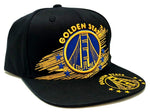 Golden State Top Level Scribble Bridge Snapback Hat