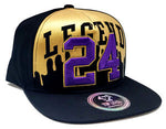 Los Angeles Top Level Legend 24 Drip Snapback Hat