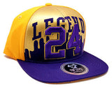 Los Angeles Top Level Legend 24 Drip Snapback Hat