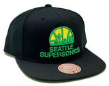 Seattle Supersonics Mitchell & Ness Hardwood Classic Snapback Hat