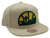 Seattle Supersonics Mitchell & Ness Hardwood Classic Snapback Hat