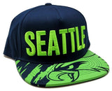 Seattle Top Level Blockbuster Snapback Hat