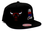 Chicago Bulls Mitchell & Ness NBA Finals Snapback Hat