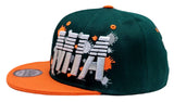 Miami Premium Splash Snapback Hat