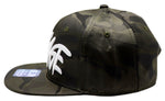 Savage Headlines Camo Snapback Hat