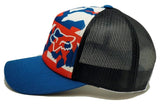 Fox Racing Red White and True Mesh Snapback Hat