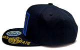 Golden State Top Level Boxed Bridge Snapback Hat