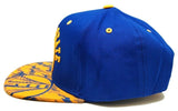 Golden State Top Level Bridge Camo Snapback Hat