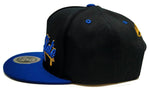 Golden State Top Level Wave Bridge Snapback Hat