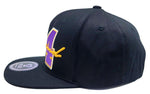 Los Angeles Top Level Legend 24 Stacked Script Snapback Hat