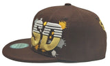 San Diego Premium Splash Snapback Hat