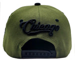 Chicago Greatest 23 MJ Bull Head Drip Snapback Hat