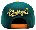 Oakland Premium Splash Snapback Hat