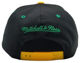 Seattle Supersonics Mitchell & Ness 2 Tone Hardwood Classic Snapback Hat