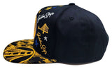 Golden State Top Level Celebration Bridge Snapback Hat