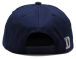 Dallas Black Eagle D Panel Snapback Hat